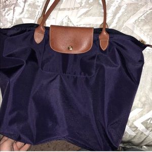 Longchamp Le Pliage Large bilberry (purple)